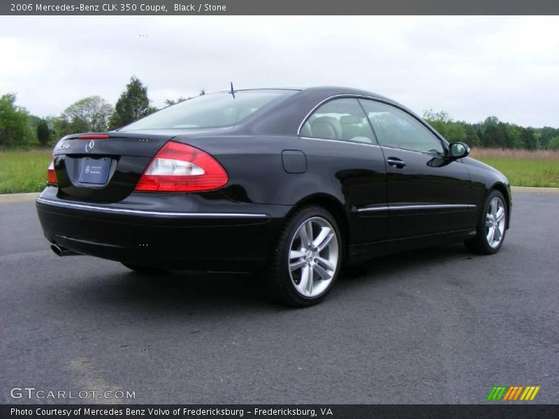 Black / Stone 2006 Mercedes-Benz CLK 350 Coupe
