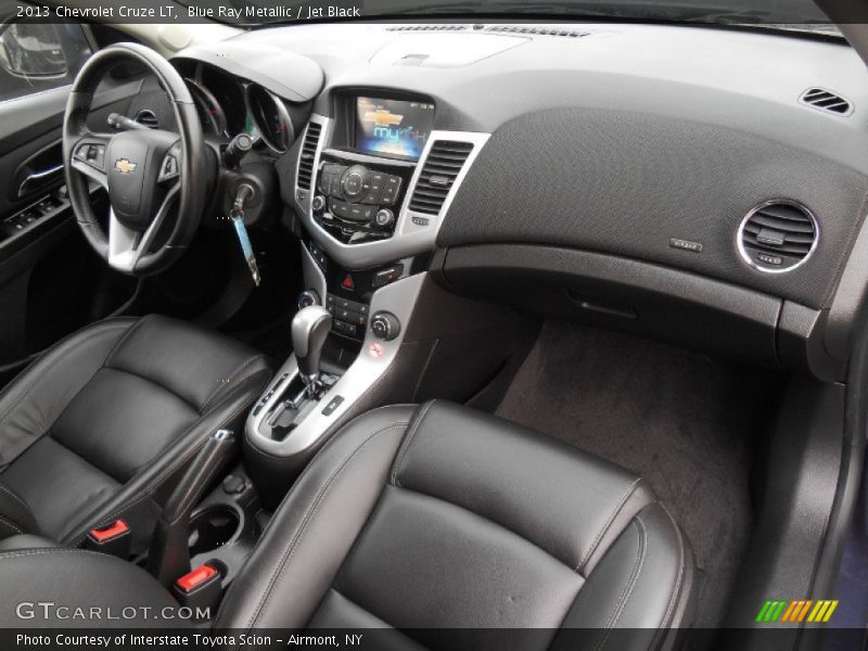 Blue Ray Metallic / Jet Black 2013 Chevrolet Cruze LT