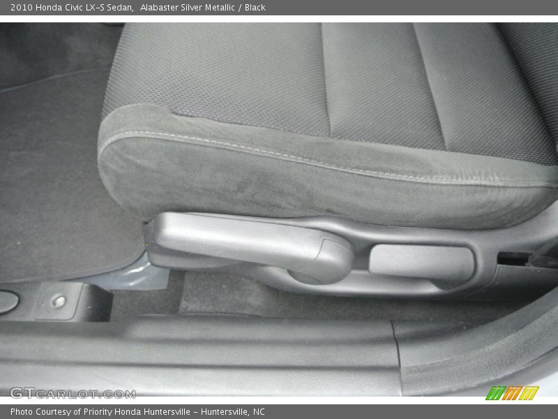 Alabaster Silver Metallic / Black 2010 Honda Civic LX-S Sedan