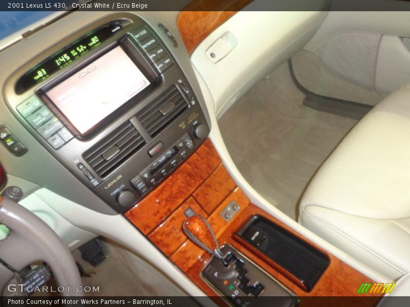 Crystal White / Ecru Beige 2001 Lexus LS 430