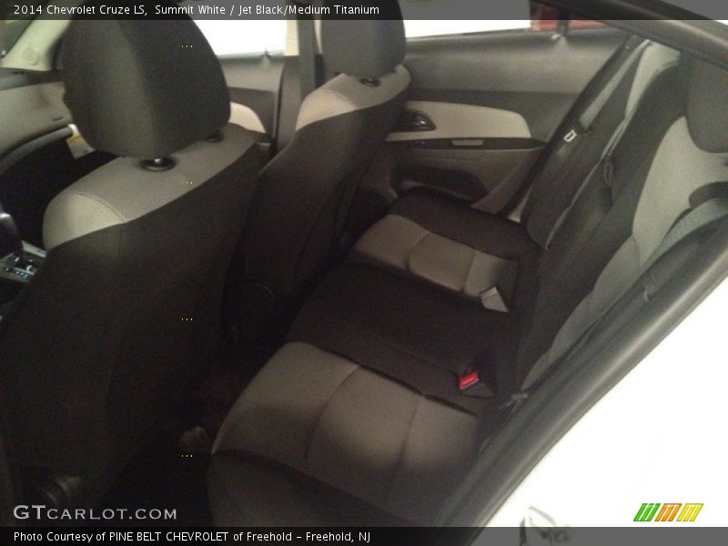 Summit White / Jet Black/Medium Titanium 2014 Chevrolet Cruze LS