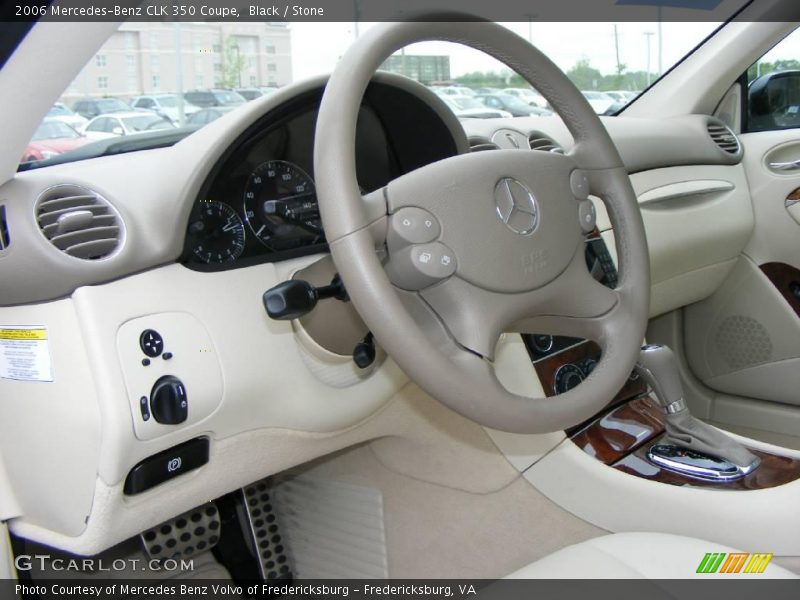 Black / Stone 2006 Mercedes-Benz CLK 350 Coupe