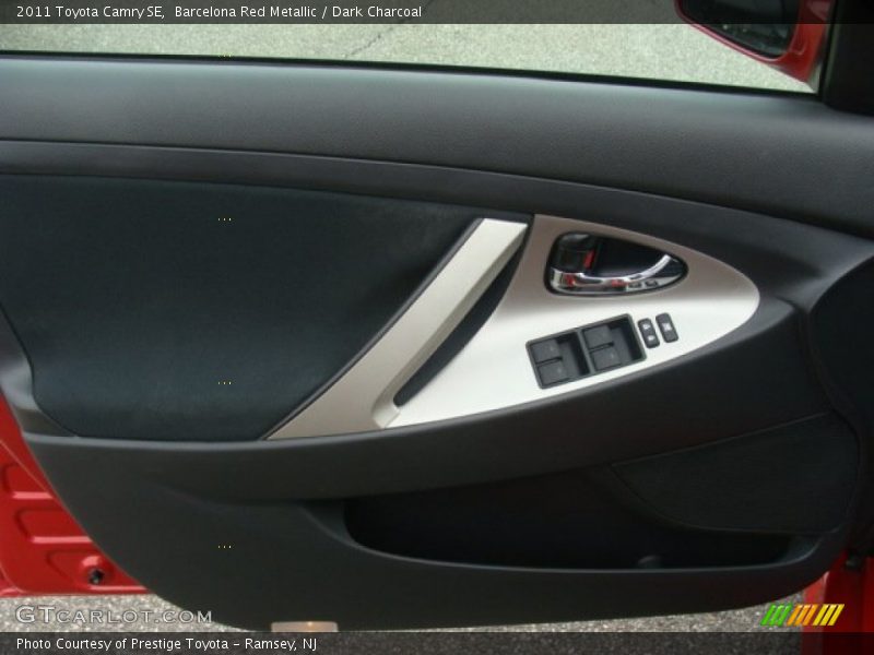 Barcelona Red Metallic / Dark Charcoal 2011 Toyota Camry SE