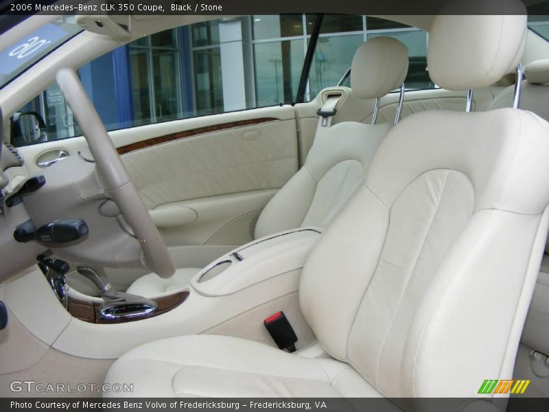 Black / Stone 2006 Mercedes-Benz CLK 350 Coupe