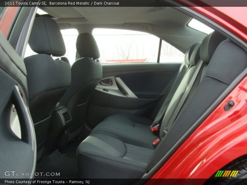 Barcelona Red Metallic / Dark Charcoal 2011 Toyota Camry SE