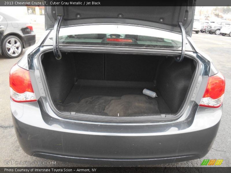 Cyber Gray Metallic / Jet Black 2013 Chevrolet Cruze LT