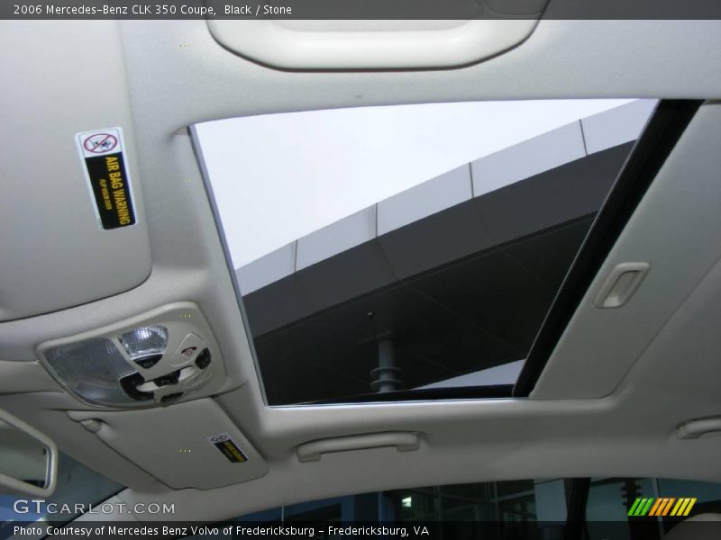 Black / Stone 2006 Mercedes-Benz CLK 350 Coupe