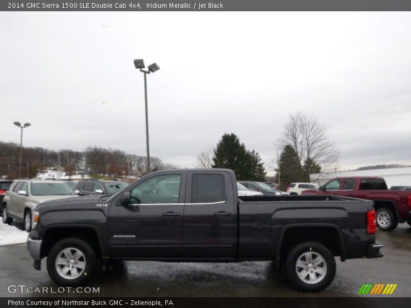  2014 Sierra 1500 SLE Double Cab 4x4 Iridium Metallic