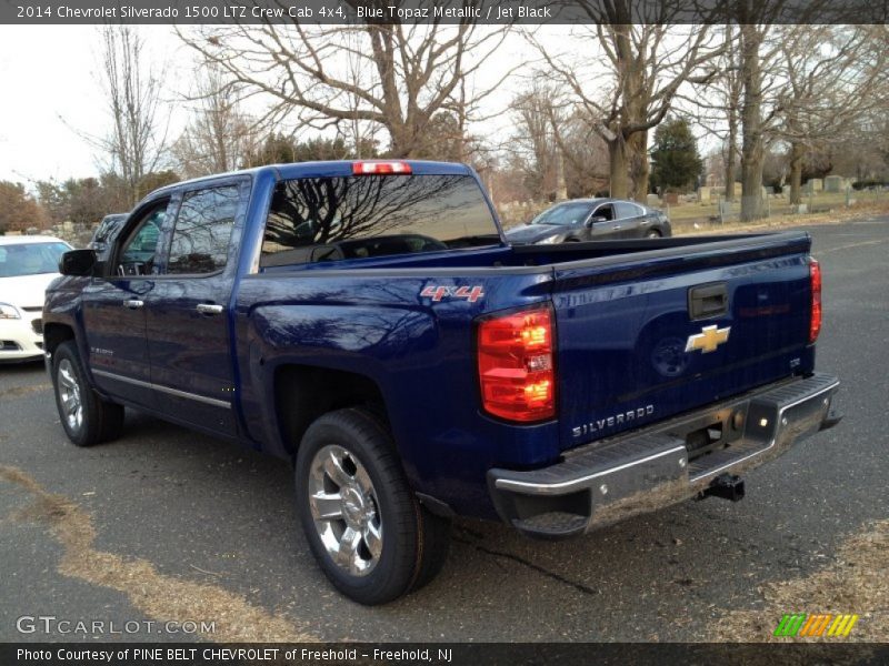  2014 Silverado 1500 LTZ Crew Cab 4x4 Blue Topaz Metallic