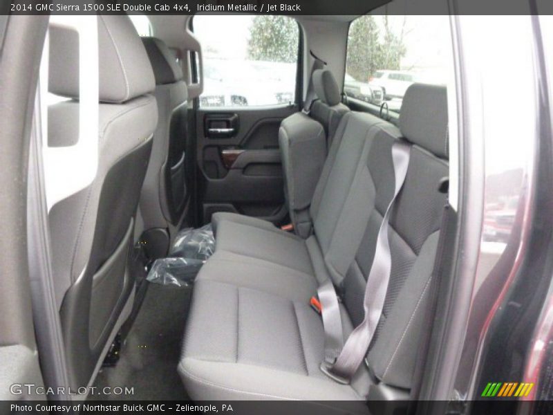 Iridium Metallic / Jet Black 2014 GMC Sierra 1500 SLE Double Cab 4x4