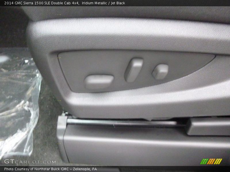 Iridium Metallic / Jet Black 2014 GMC Sierra 1500 SLE Double Cab 4x4