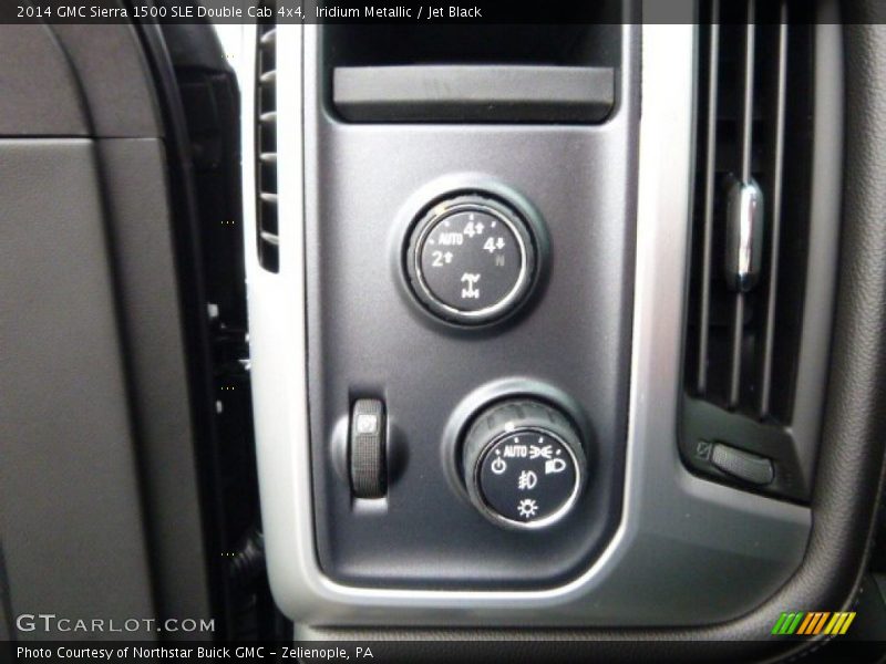 Iridium Metallic / Jet Black 2014 GMC Sierra 1500 SLE Double Cab 4x4
