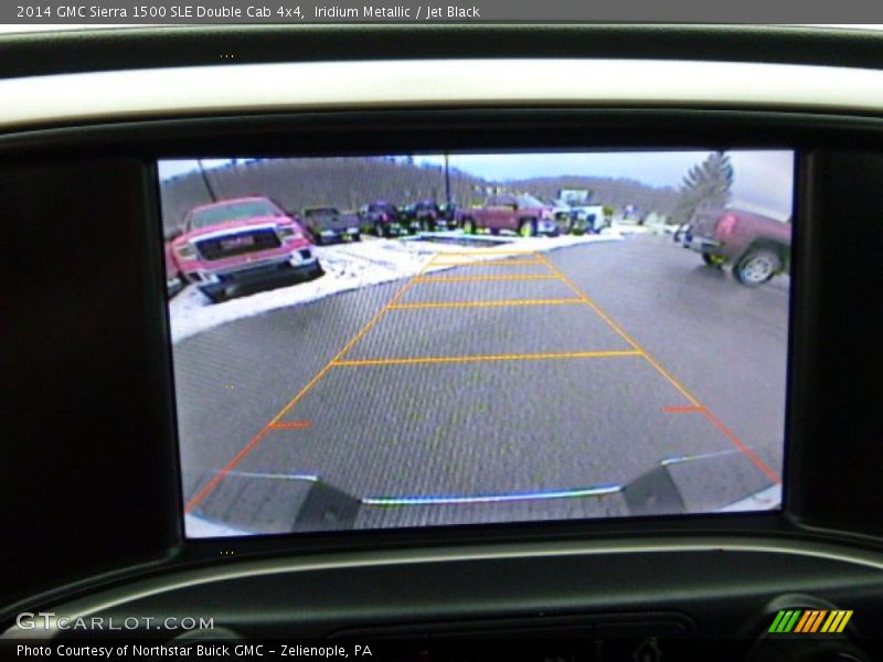 Iridium Metallic / Jet Black 2014 GMC Sierra 1500 SLE Double Cab 4x4