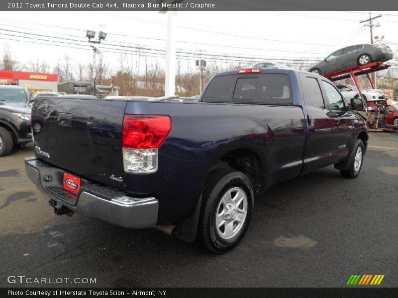 Nautical Blue Metallic / Graphite 2012 Toyota Tundra Double Cab 4x4