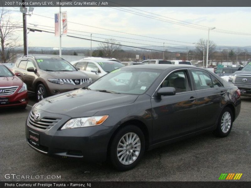 Magnetic Gray Metallic / Ash 2007 Toyota Camry LE V6