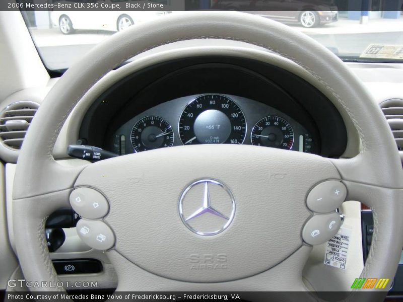 Black / Stone 2006 Mercedes-Benz CLK 350 Coupe