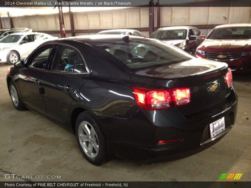 Black Granite Metallic / Jet Black/Titanium 2014 Chevrolet Malibu LS