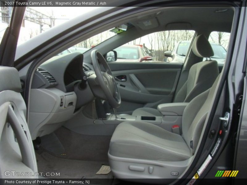 Magnetic Gray Metallic / Ash 2007 Toyota Camry LE V6