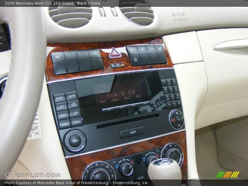 Black / Stone 2006 Mercedes-Benz CLK 350 Coupe