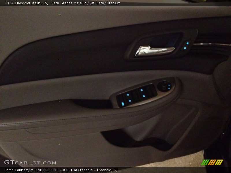 Black Granite Metallic / Jet Black/Titanium 2014 Chevrolet Malibu LS
