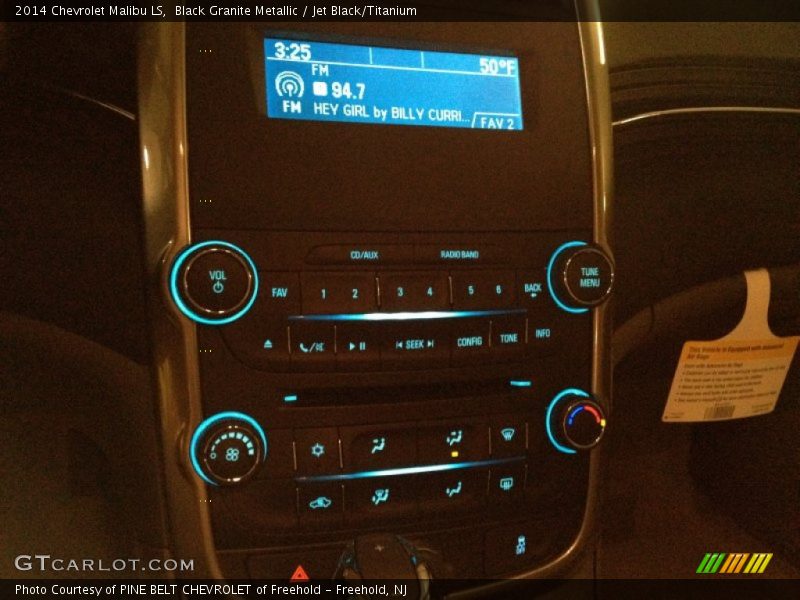 Black Granite Metallic / Jet Black/Titanium 2014 Chevrolet Malibu LS