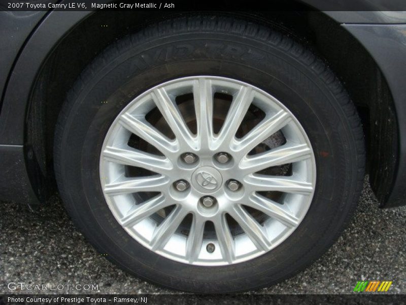 Magnetic Gray Metallic / Ash 2007 Toyota Camry LE V6