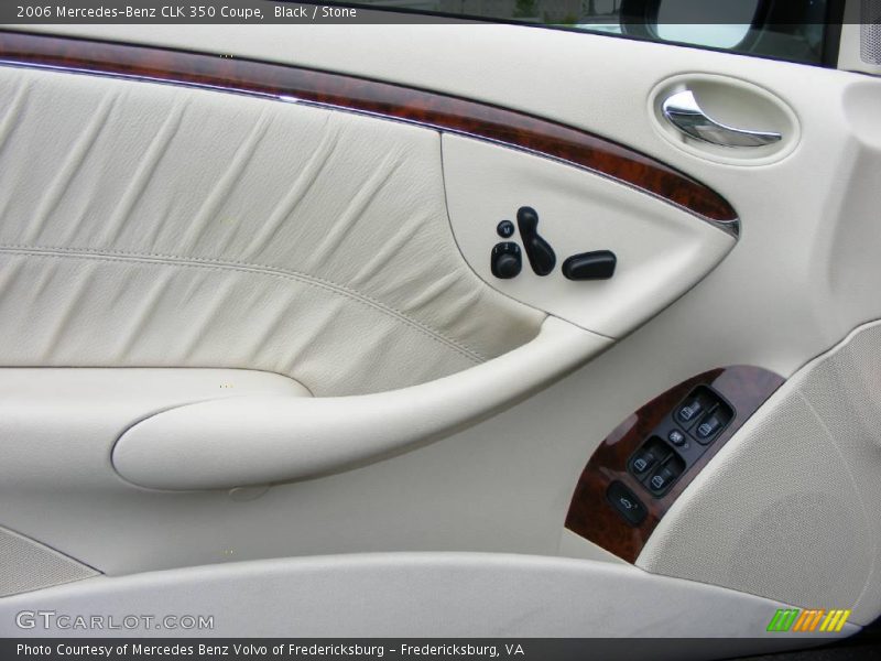 Black / Stone 2006 Mercedes-Benz CLK 350 Coupe