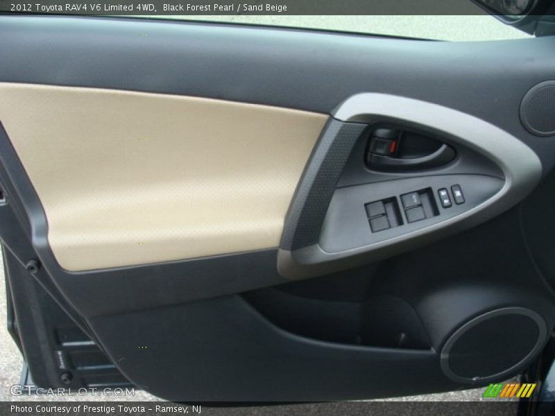 Black Forest Pearl / Sand Beige 2012 Toyota RAV4 V6 Limited 4WD