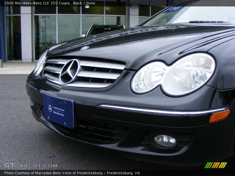 Black / Stone 2006 Mercedes-Benz CLK 350 Coupe