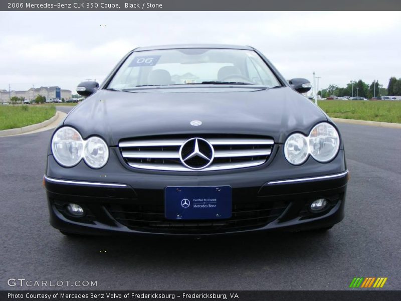 Black / Stone 2006 Mercedes-Benz CLK 350 Coupe