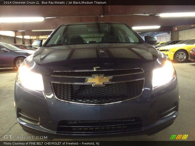 Blue Ray Metallic / Jet Black/Medium Titanium 2014 Chevrolet Cruze LS
