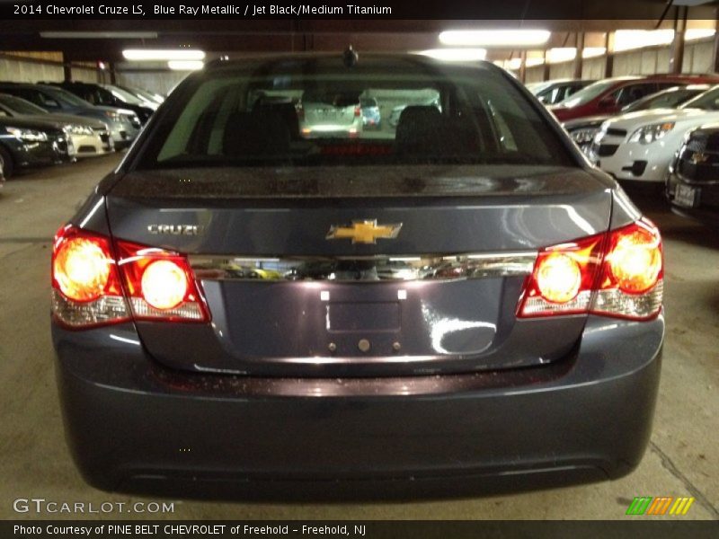 Blue Ray Metallic / Jet Black/Medium Titanium 2014 Chevrolet Cruze LS