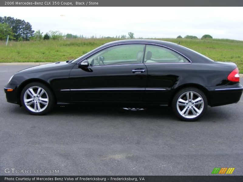 Black / Stone 2006 Mercedes-Benz CLK 350 Coupe