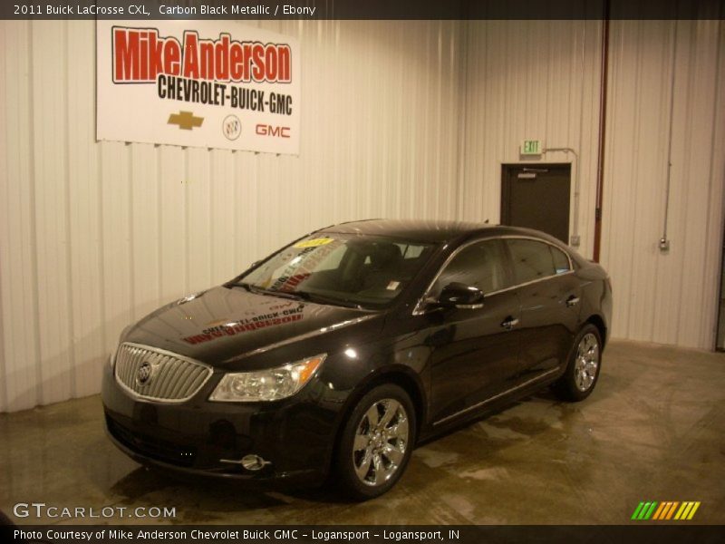 Carbon Black Metallic / Ebony 2011 Buick LaCrosse CXL