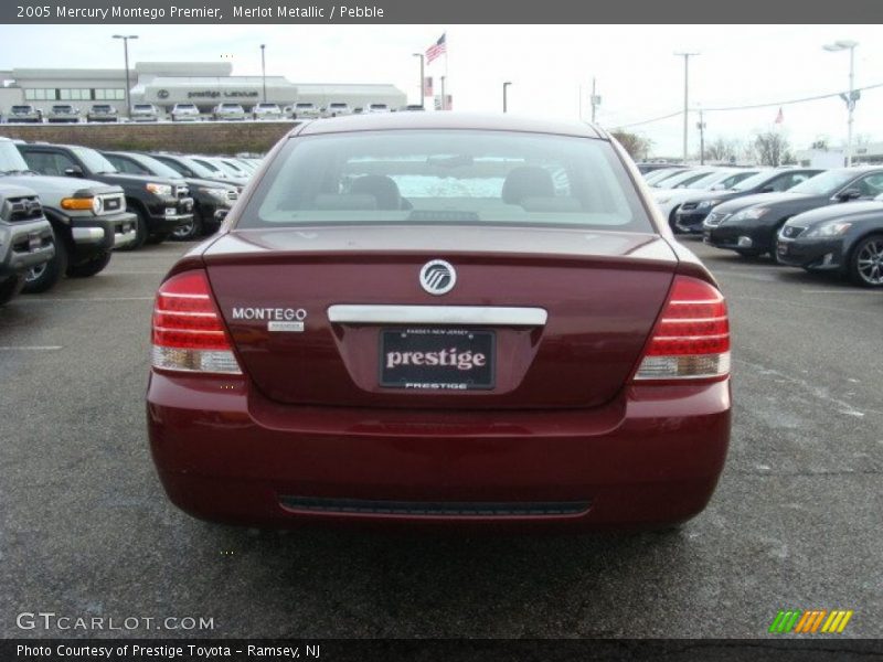 Merlot Metallic / Pebble 2005 Mercury Montego Premier