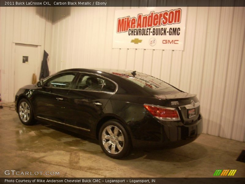 Carbon Black Metallic / Ebony 2011 Buick LaCrosse CXL