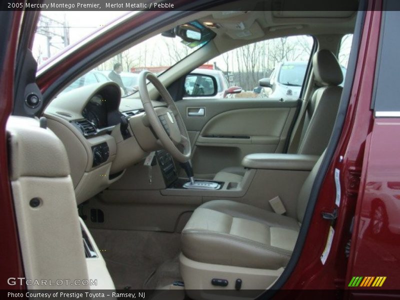 Merlot Metallic / Pebble 2005 Mercury Montego Premier