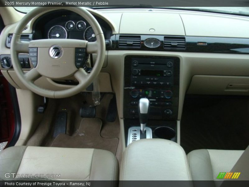 Merlot Metallic / Pebble 2005 Mercury Montego Premier