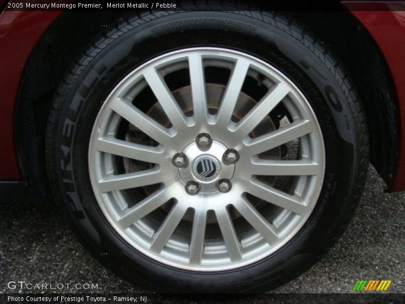 Merlot Metallic / Pebble 2005 Mercury Montego Premier