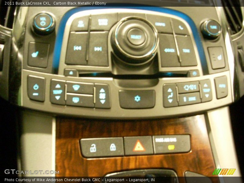 Carbon Black Metallic / Ebony 2011 Buick LaCrosse CXL