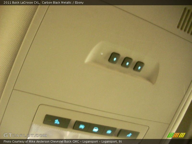 Carbon Black Metallic / Ebony 2011 Buick LaCrosse CXL