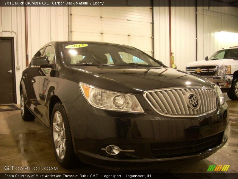 Carbon Black Metallic / Ebony 2011 Buick LaCrosse CXL