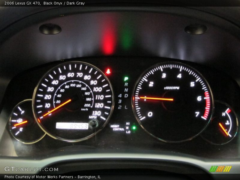 Black Onyx / Dark Gray 2006 Lexus GX 470