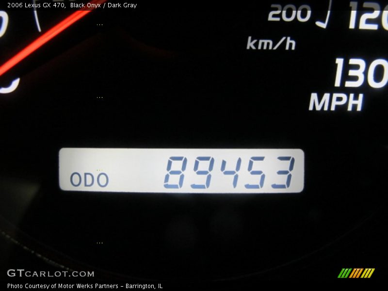 Black Onyx / Dark Gray 2006 Lexus GX 470