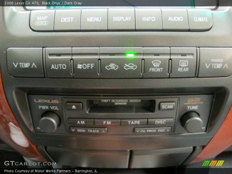 Black Onyx / Dark Gray 2006 Lexus GX 470