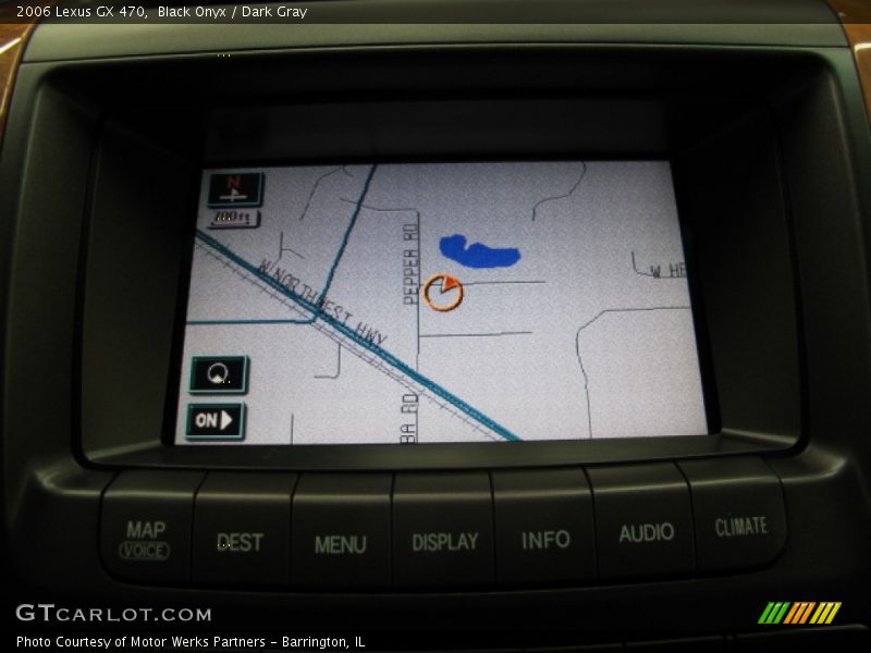 Black Onyx / Dark Gray 2006 Lexus GX 470