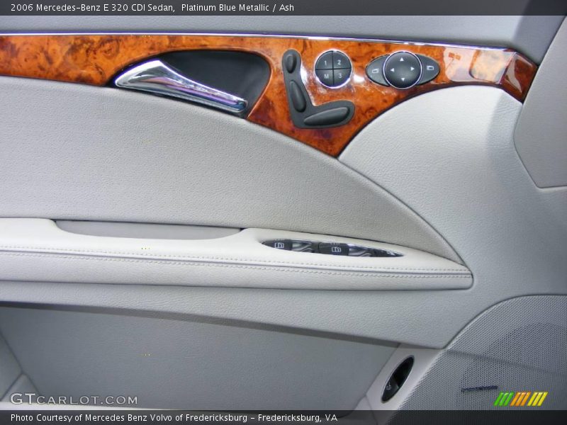 Platinum Blue Metallic / Ash 2006 Mercedes-Benz E 320 CDI Sedan