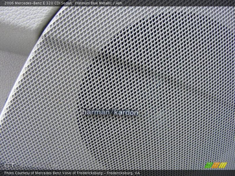 Platinum Blue Metallic / Ash 2006 Mercedes-Benz E 320 CDI Sedan