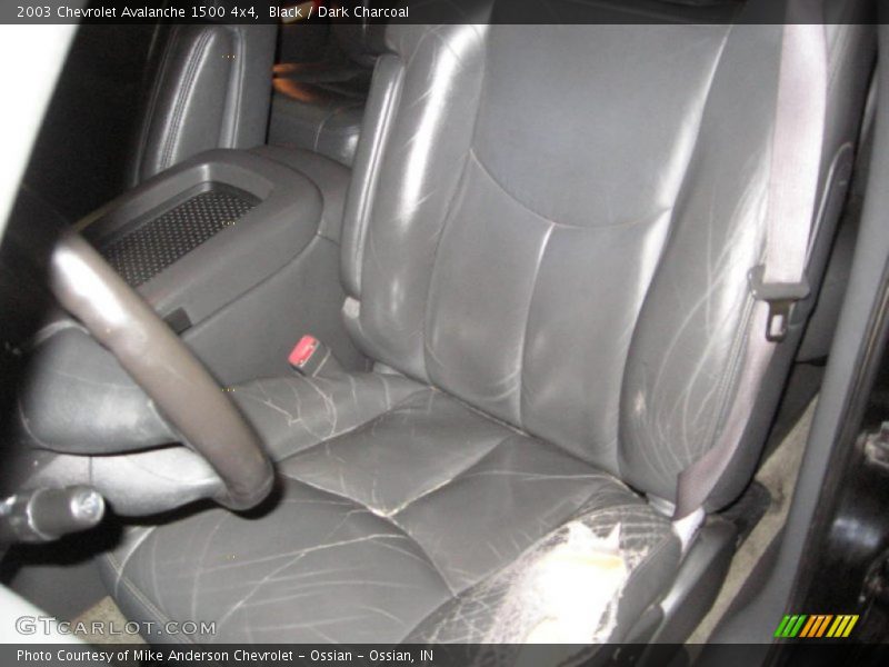 Black / Dark Charcoal 2003 Chevrolet Avalanche 1500 4x4