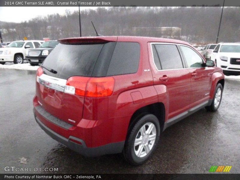 Crystal Red Tintcoat / Jet Black 2014 GMC Terrain SLE AWD